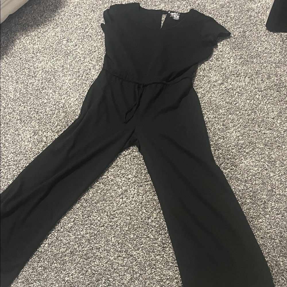 Muk Luks Black Jumpsuit